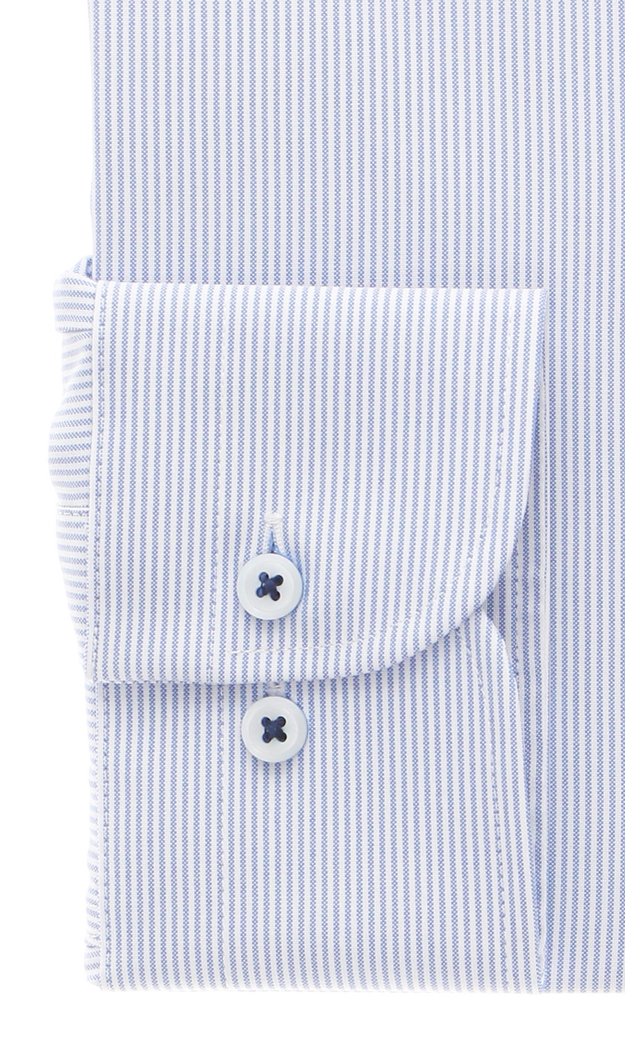 【訳アリ商品】ワイドカラースタンダードワイシャツ【CONTROLα】 ブルー 首周り:39cm,裄丈:84cm