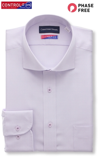 【訳アリ商品】ワイドカラースタンダードワイシャツ【CONTROLα】