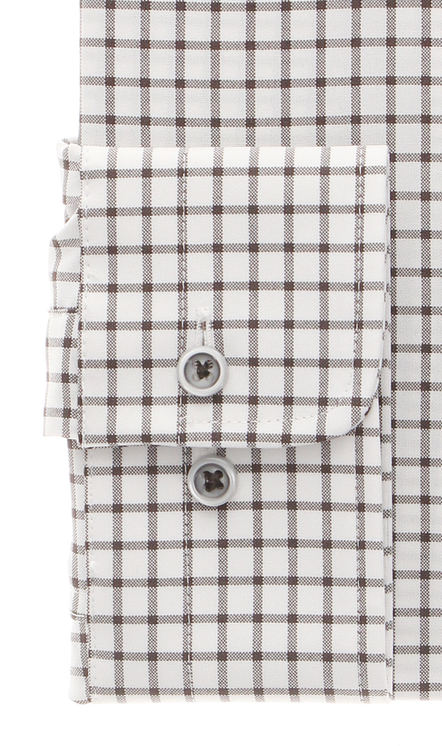 【訳アリ商品】ワイドカラースタイリッシュワイシャツ【CONTROLα】 ブラウン 首周り:37cm,裄丈:82cm