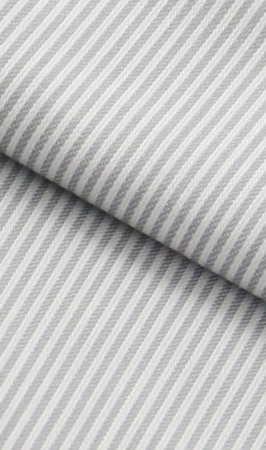 【訳アリ商品】ワイドカラースタイリッシュワイシャツ【HAND IRON】 グレー 首周り:37cm,裄丈:82cm