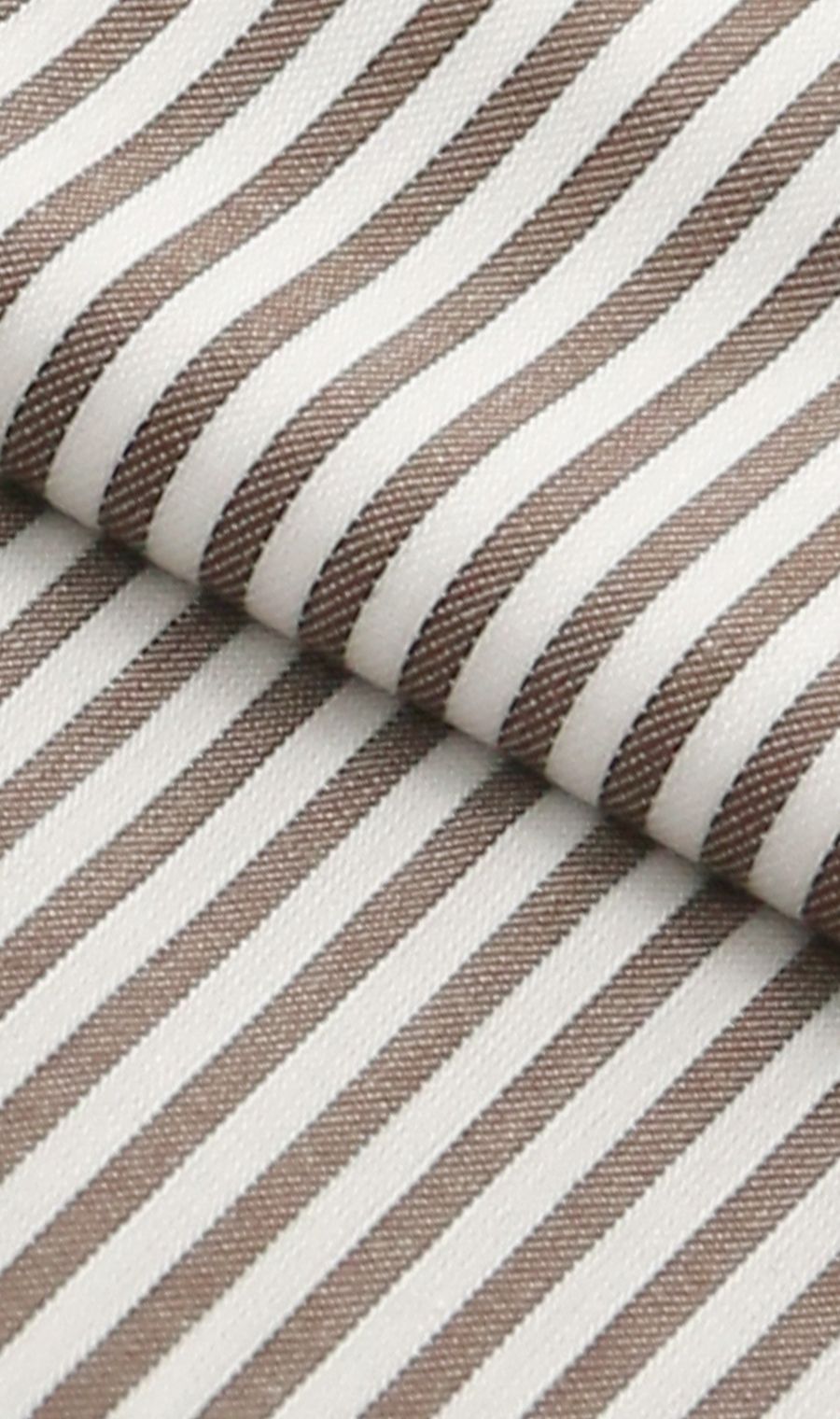 【訳アリ商品】ワイドカラースタイリッシュワイシャツ【HAND IRON】 ブラウン 首周り:39cm,裄丈:82cm