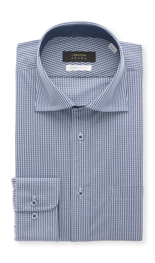 【訳アリ商品】ワイドカラースタイリッシュワイシャツ【HAND IRON】