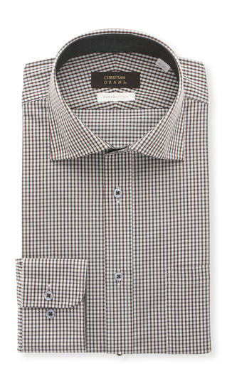 【訳アリ商品】ワイドカラースタイリッシュワイシャツ【HAND IRON】