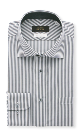 【訳アリ商品】ワイドカラースタイリッシュワイシャツ【HAND IRON】