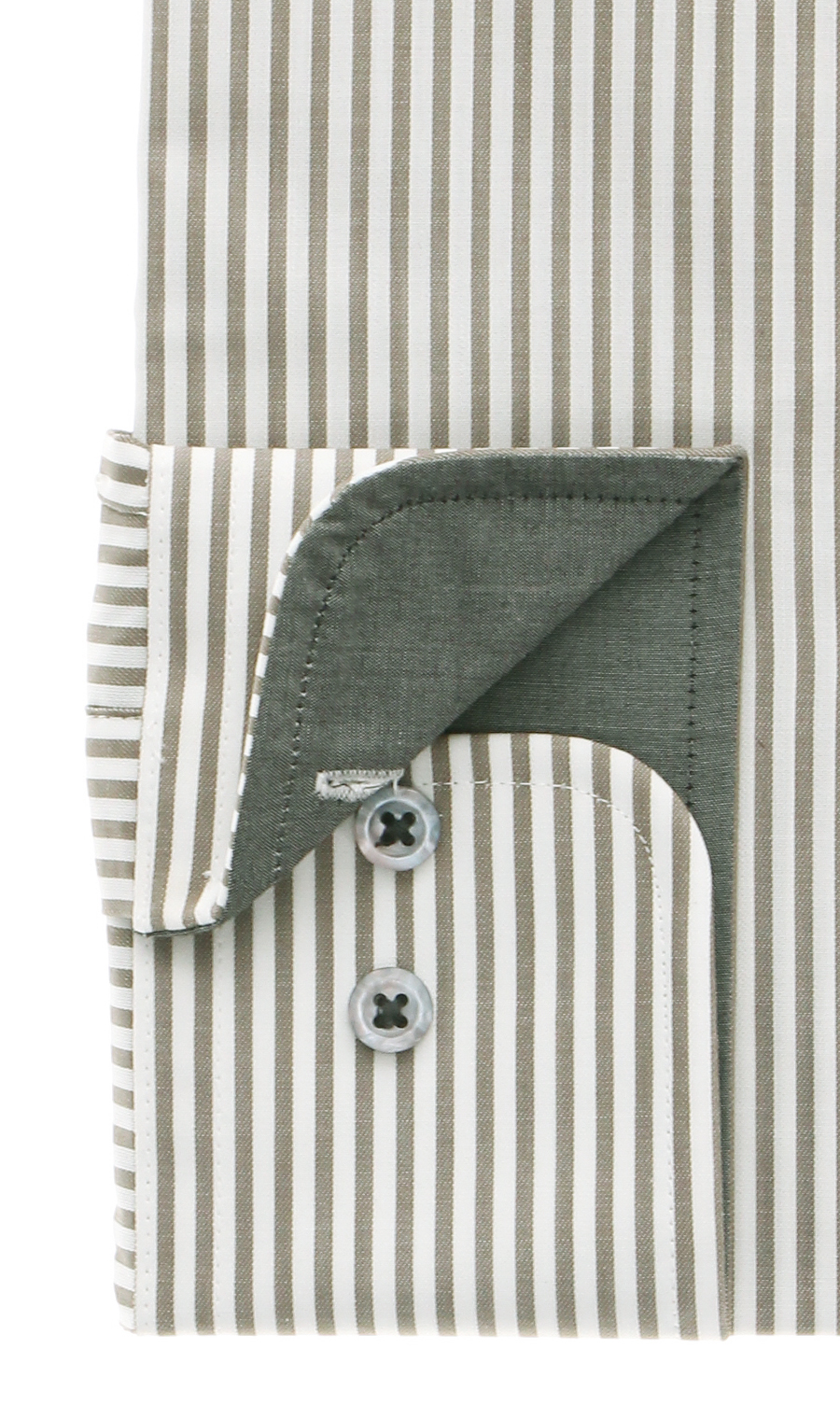 【訳アリ商品】ワイドカラースタイリッシュワイシャツ【HAND IRON】 グリーン 首周り:39cm,裄丈:82cm