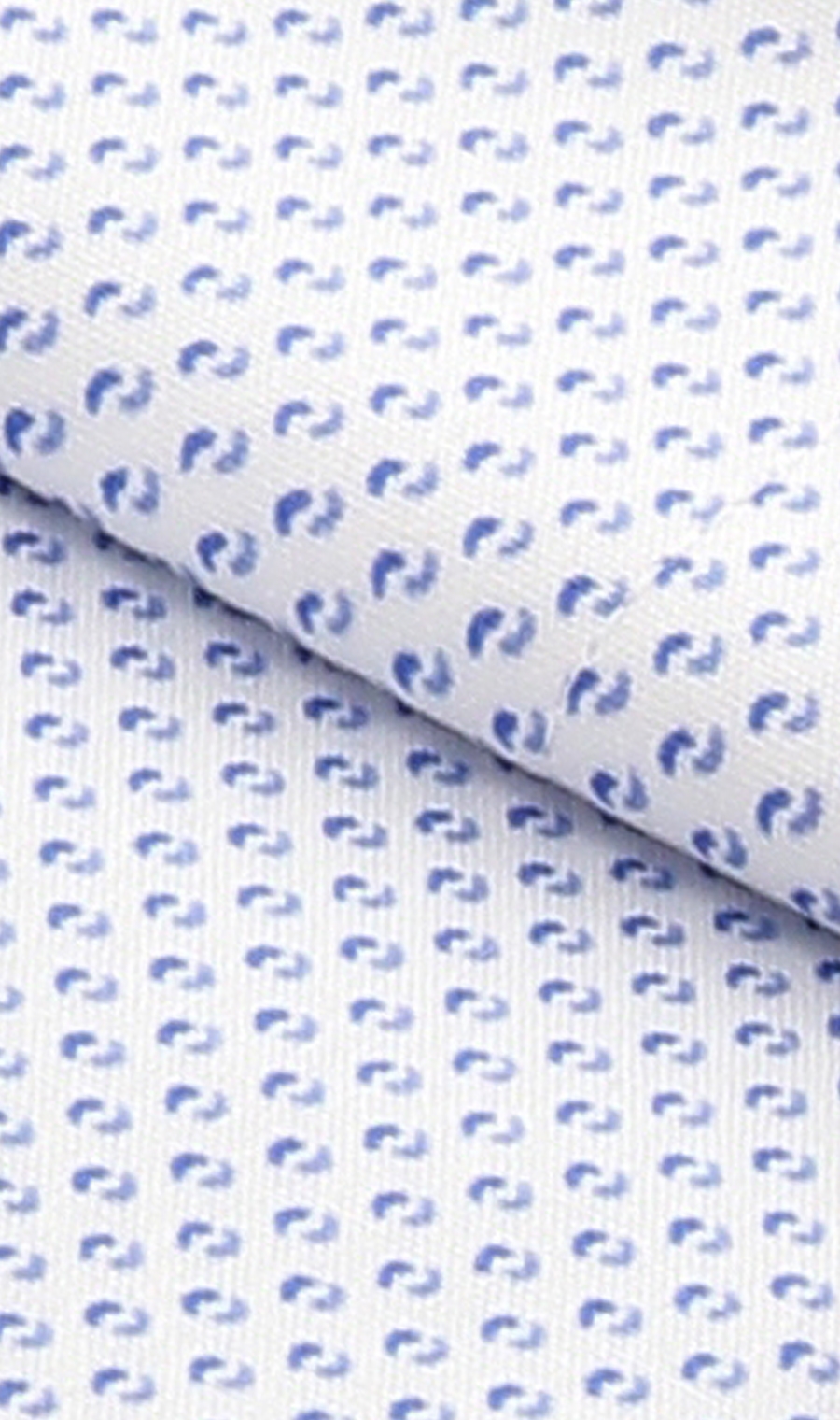 【訳アリ商品】ワイドカラースタイリッシュワイシャツ【SUPER EASYIRON】 ブルー 首周り:37cm,裄丈:80cm