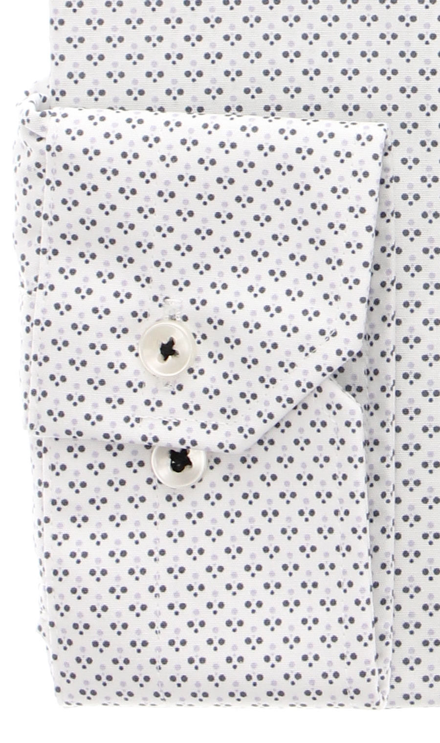 【訳アリ商品】ワイドカラースタイリッシュワイシャツ【SUPER EASYIRON】 グレー 首周り:37cm,裄丈:80cm