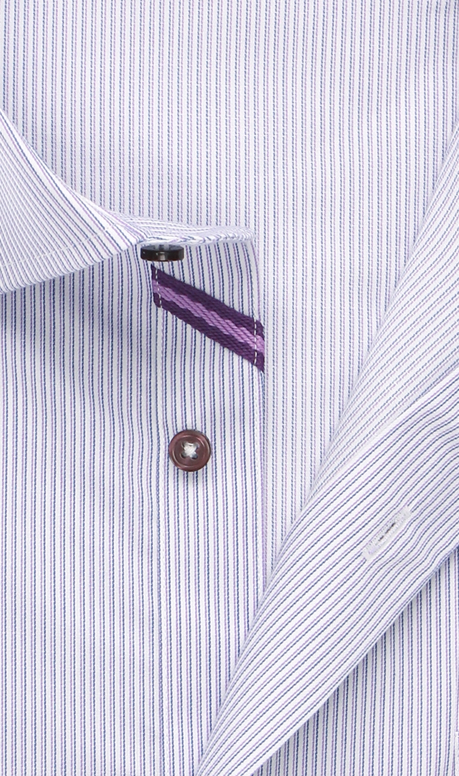 【訳アリ商品】ワイドカラースタイリッシュワイシャツ【JAPAN FABRIC】 パープル 首周り:39cm,裄丈:84cm