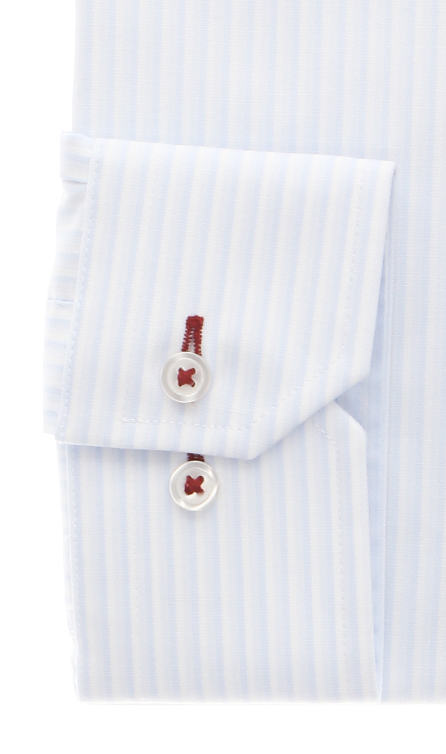 【訳アリ商品】ボタンダウンスタイリッシュワイシャツ【TioTio PREMIUM】 ブルー 首周り:37cm,裄丈:82cm