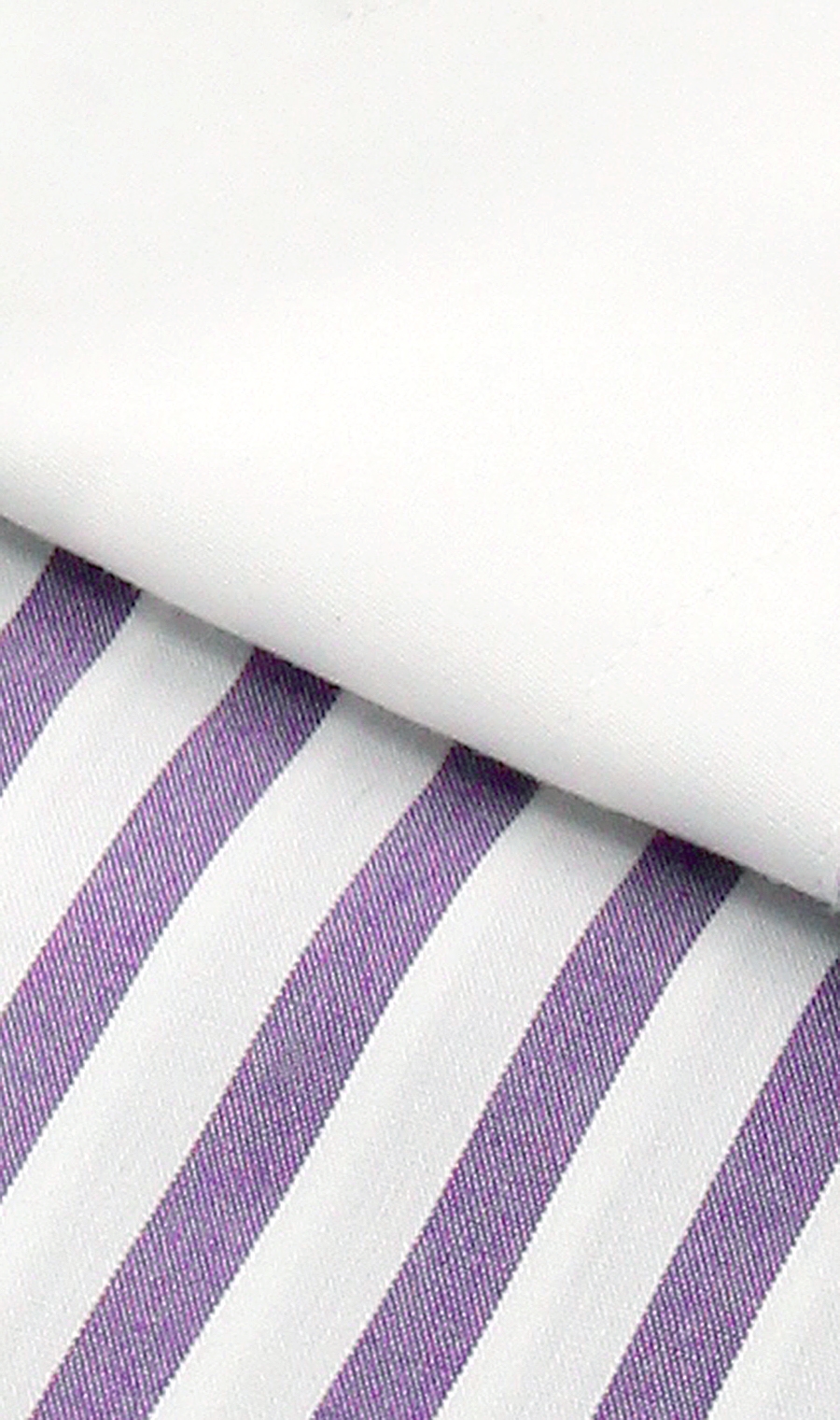 【訳アリ商品】クレリックスタイリッシュワイシャツ【JAPAN FABRIC】 パープル 首周り:39cm,裄丈:86cm