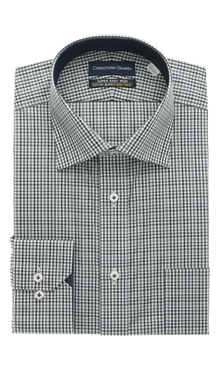 【訳アリ商品】ワイドカラースタンダードワイシャツ【SUPER EASYIRON】