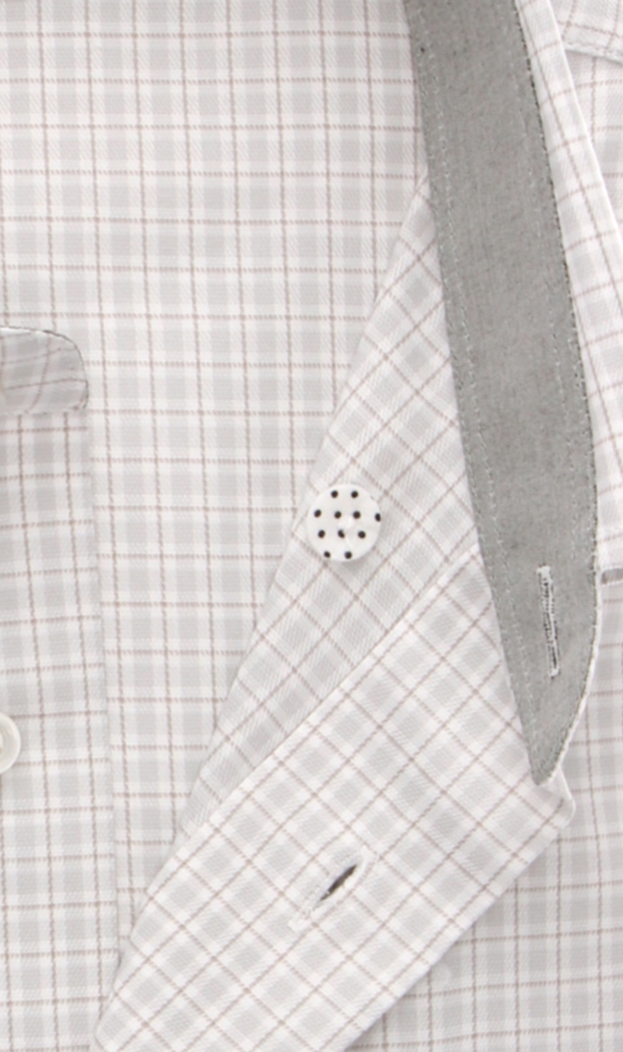 【訳アリ商品】ボタンダウンスタイリッシュワイシャツ【SUPER EASYIRON】 グレー 首周り:39cm,裄丈:86cm