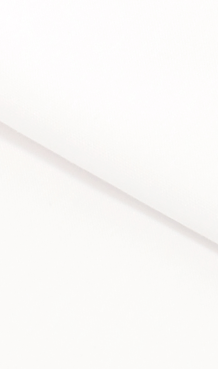 レギュラーカラーワイシャツ【白無地】 ホワイト 首周り:39cm,裄丈:80cm