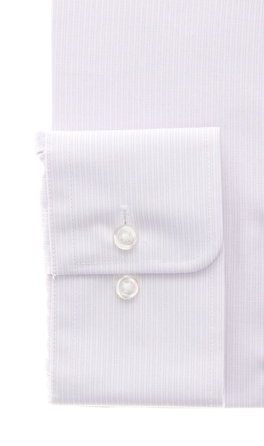 ボタンダウンワイシャツ パープル 首周り:37cm,裄丈:78cm