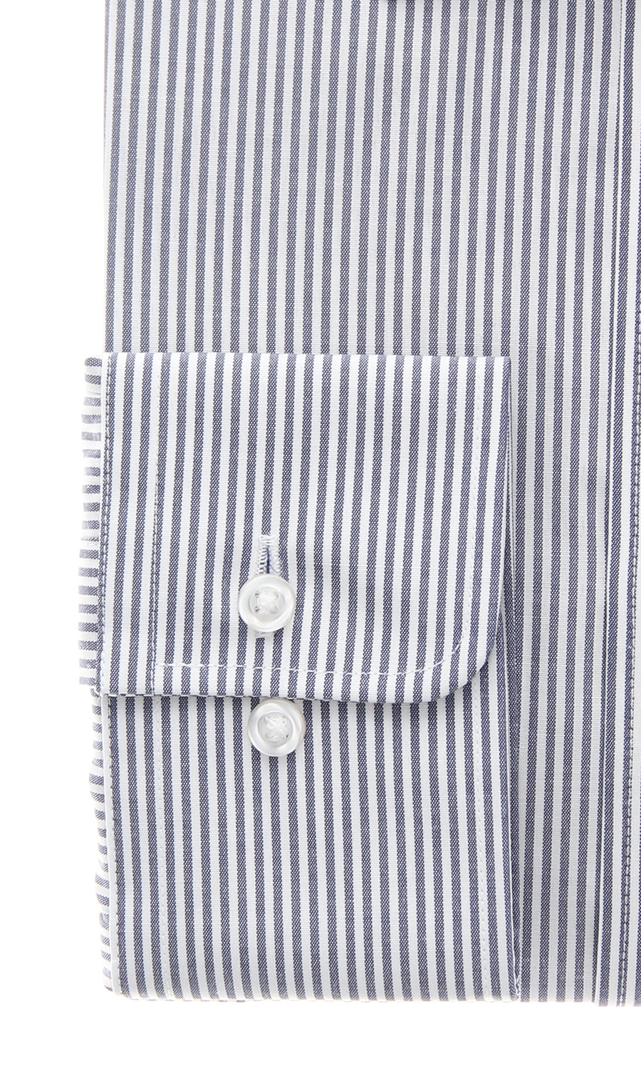 ワイドカラーワイシャツ ネイビー 首周り:37cm,裄丈:78cm