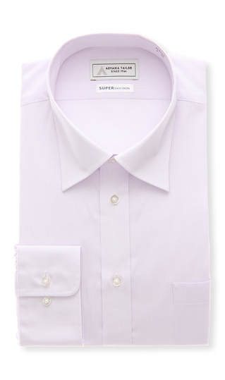 ワイドカラーワイシャツ