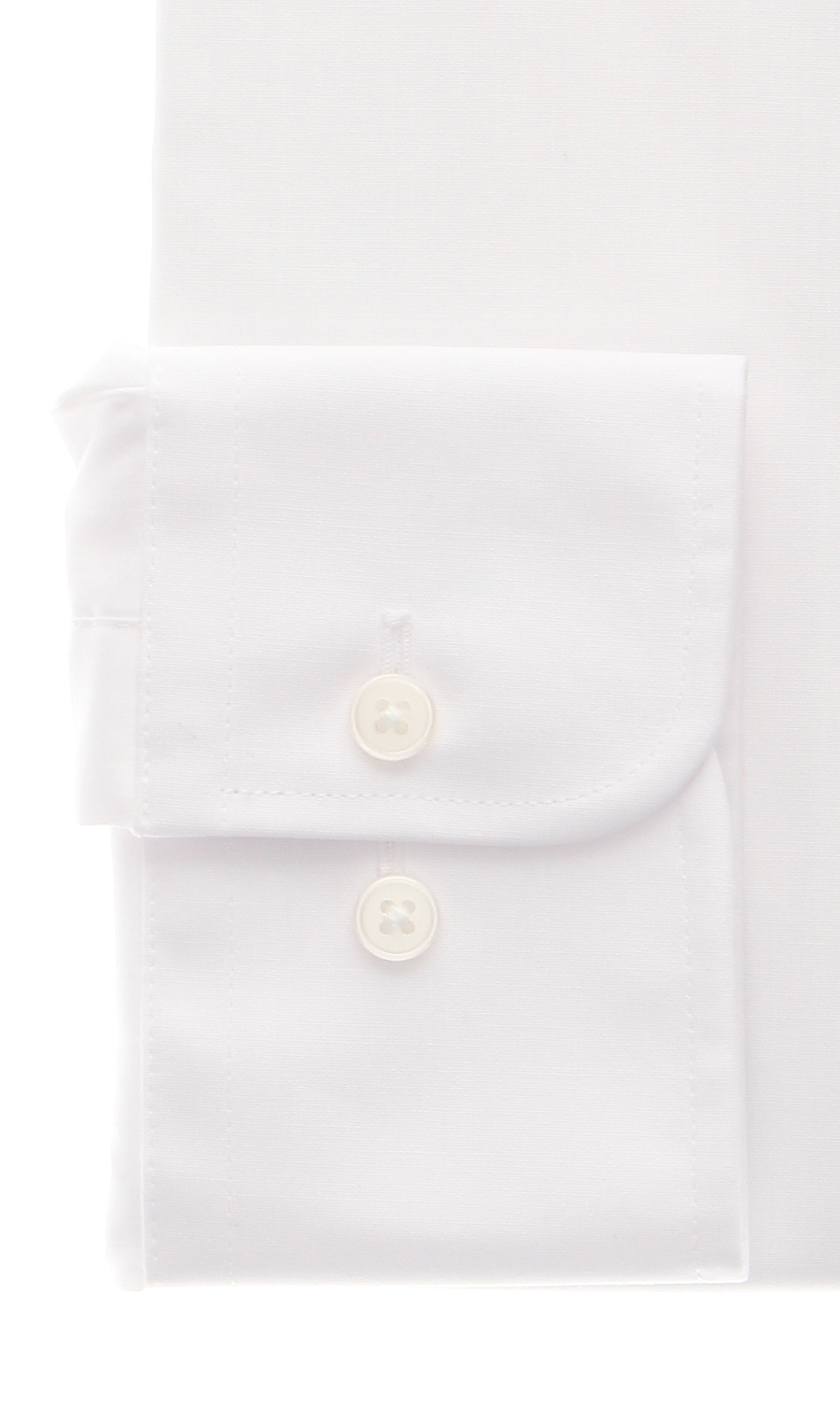 レギュラーカラースタンダードワイシャツ ホワイト 首周り:41cm,裄丈:80cm