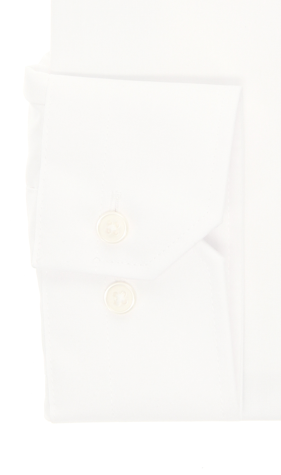 レギュラーカラーワイシャツ【白無地】 ホワイト 首周り:37cm,裄丈:78cm