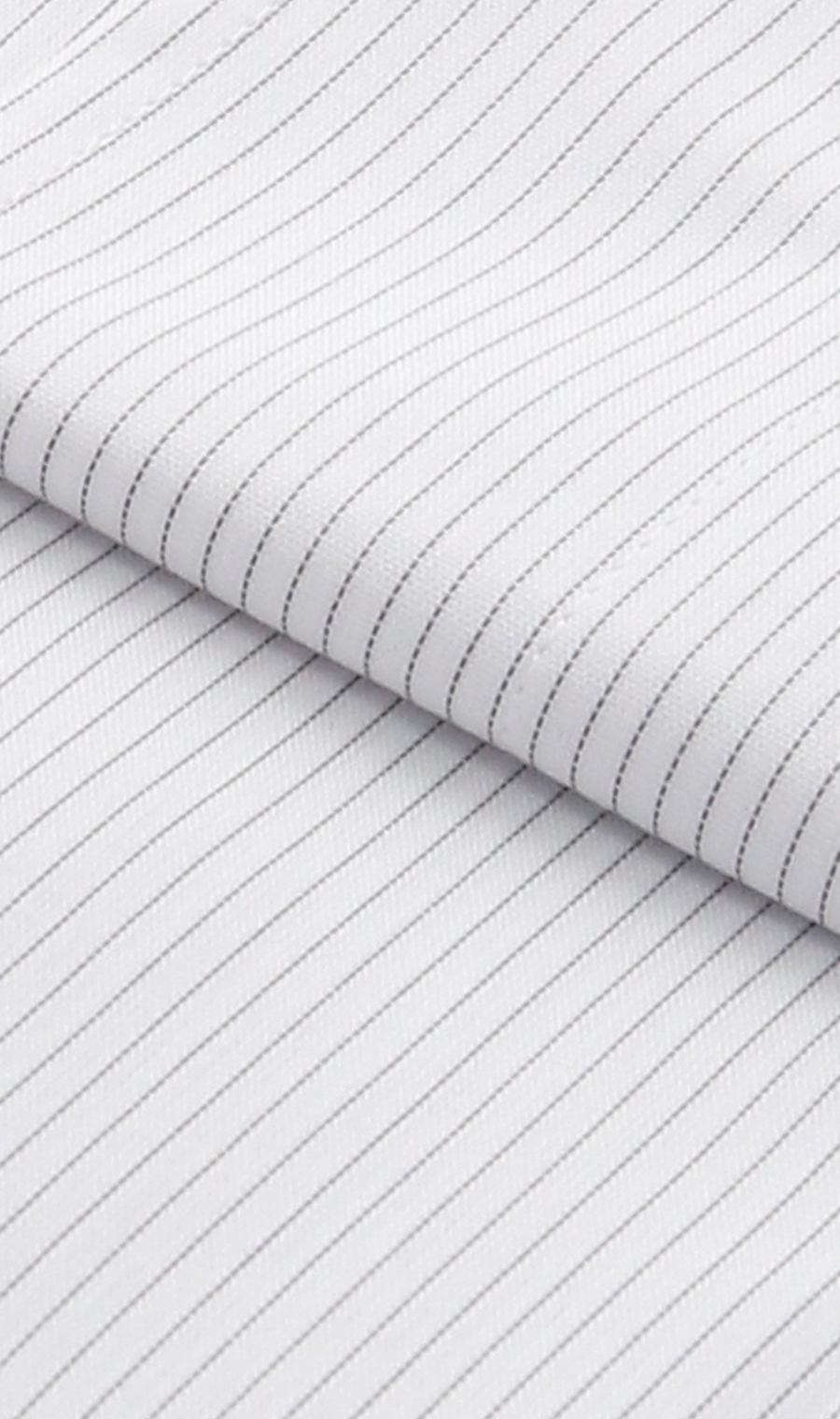 【みんなのシャツ】レギュラーカラーワイシャツ【キング&トール】 グレー 首周り:45cm,裄丈:80cm