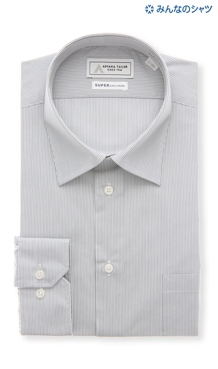 【みんなのシャツ】レギュラーカラーワイシャツ【キング&トール】