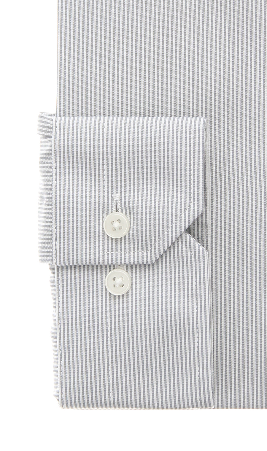 【みんなのシャツ】レギュラーカラーワイシャツ【キング&トール】 グレー 首周り:45cm,裄丈:80cm