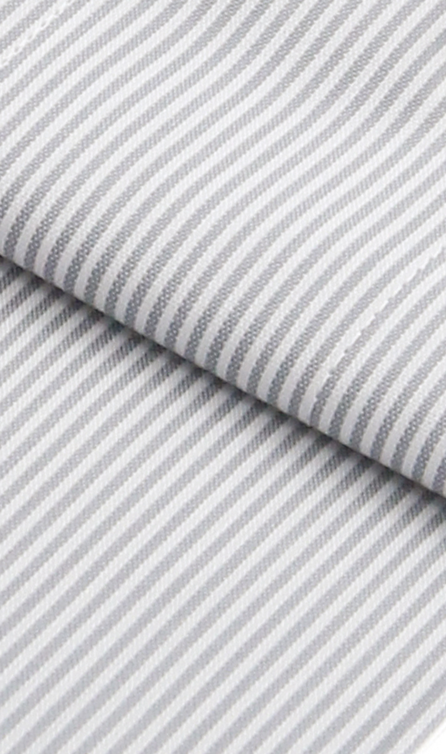 【みんなのシャツ】レギュラーカラーワイシャツ【キング&トール】 グレー 首周り:45cm,裄丈:80cm