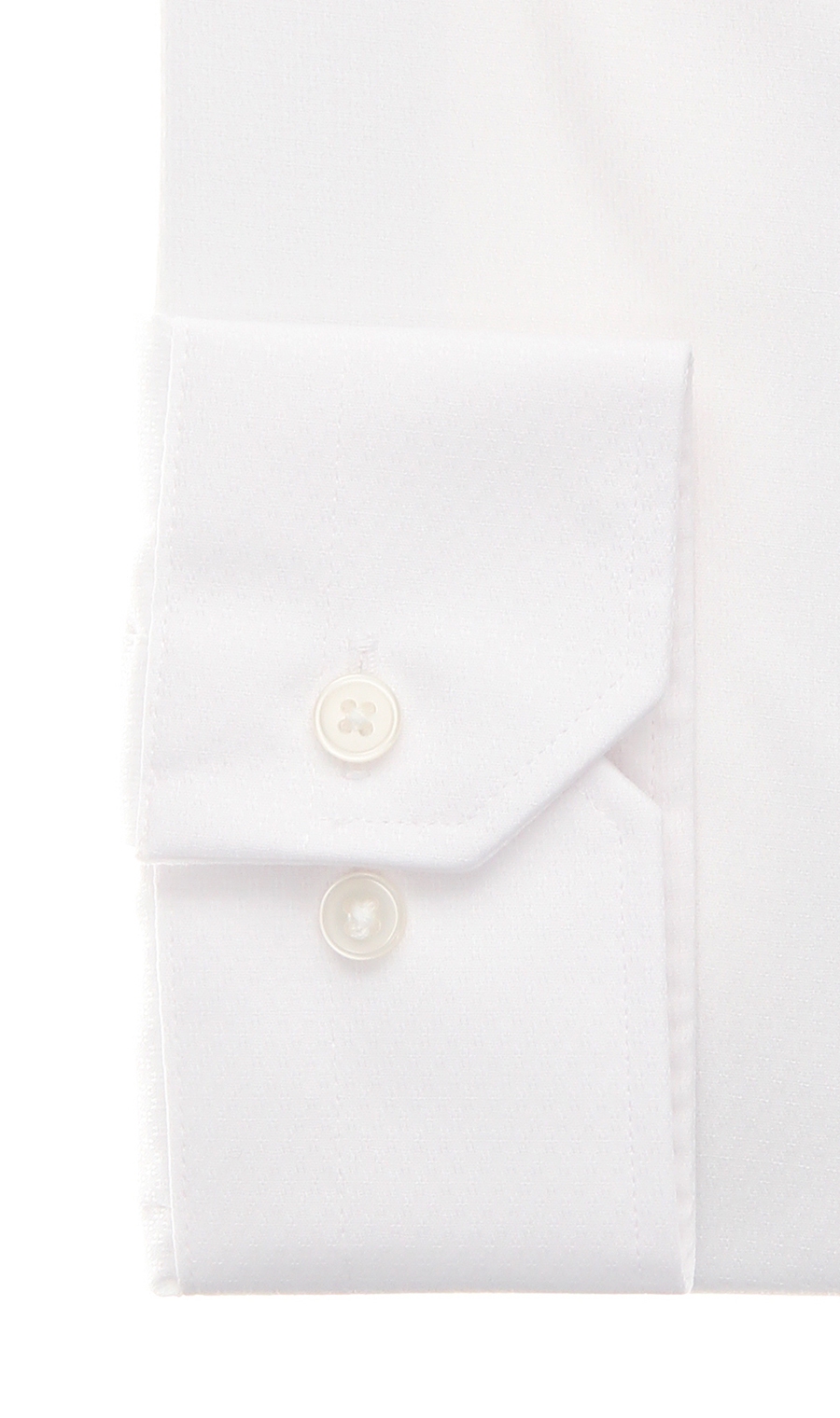 ■【みんなのシャツ】ボタンダウンワイシャツ【キング&トール】 ホワイト 首周り:45cm,裄丈:88cm