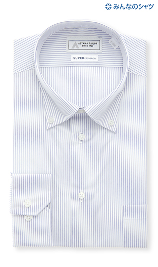 【みんなのシャツ】ボタンダウンワイシャツ【キング&トール】