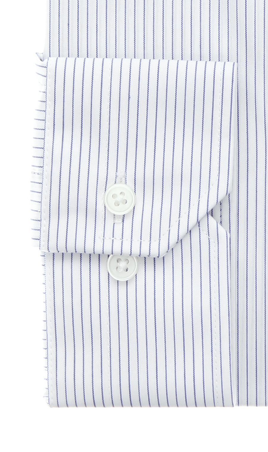 【みんなのシャツ】ボタンダウンワイシャツ【キング&トール】 ブルー 首周り:45cm,裄丈:80cm