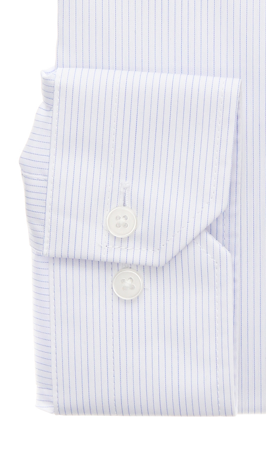 【みんなのシャツ】ボタンダウンワイシャツ【キング&トール】 ブルー 首周り:45cm,裄丈:80cm