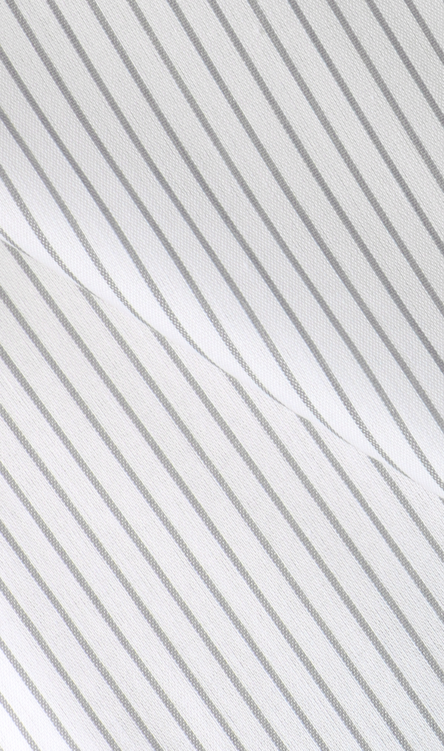 【みんなのシャツ】ワイドカラーワイシャツ グレー 首周り:41cm,裄丈:82cm