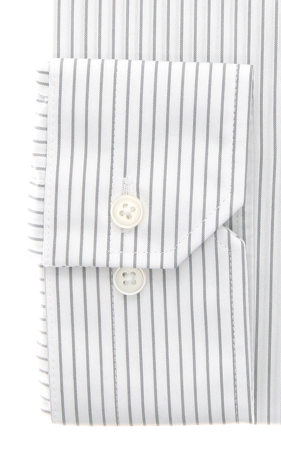 【みんなのシャツ】ワイドカラーワイシャツ【キング&トール】 グレー 首周り:45cm,裄丈:88cm