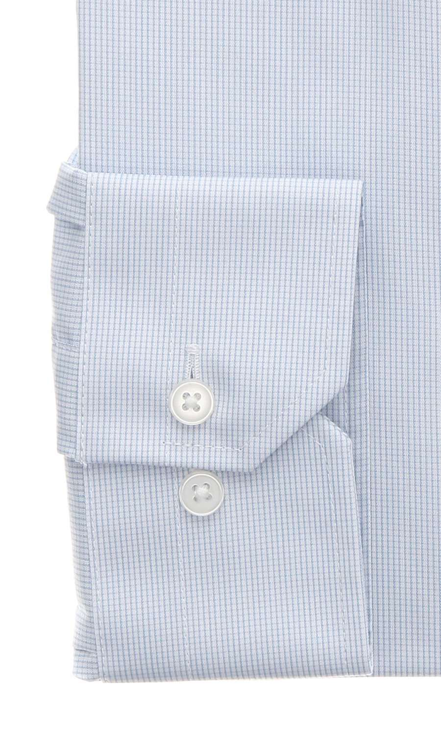 【みんなのシャツ】ワイドカラーワイシャツ【キング&トール】 ブルー 首周り:45cm,裄丈:80cm