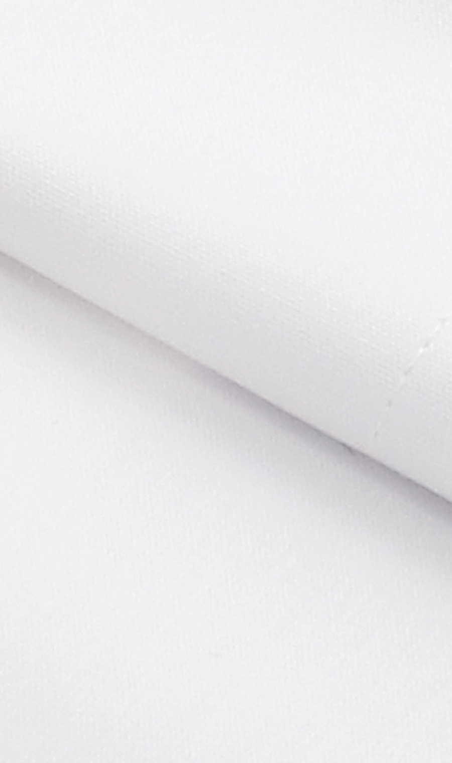 【みんなのシャツ】レギュラーカラーワイシャツ【白無地】 ホワイト 首周り:41cm,裄丈:86cm