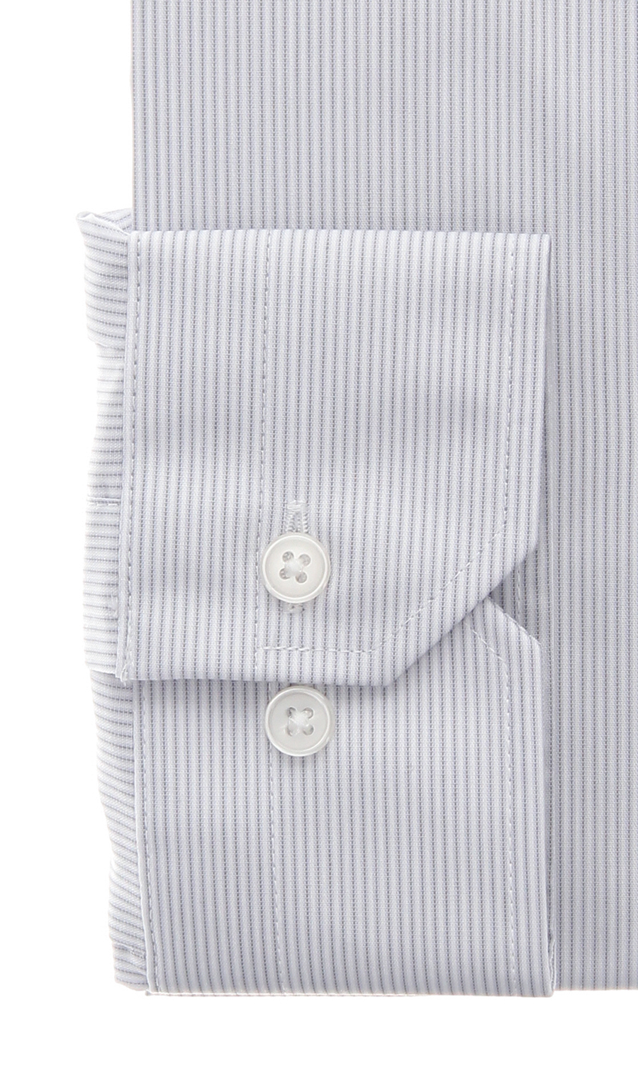 【みんなのシャツ】レギュラーカラーワイシャツ【キング&トール】 グレー 首周り:45cm,裄丈:84cm