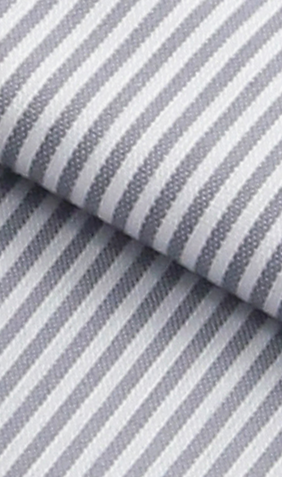 【みんなのシャツ】ボタンダウンワイシャツ グレー 首周り:37cm,裄丈:78cm