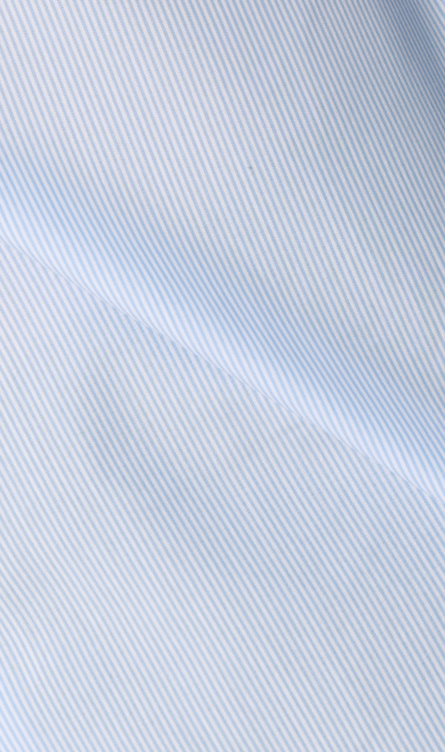 【みんなのシャツ】ワイドカラーワイシャツ ブルー 首周り:37cm,裄丈:78cm