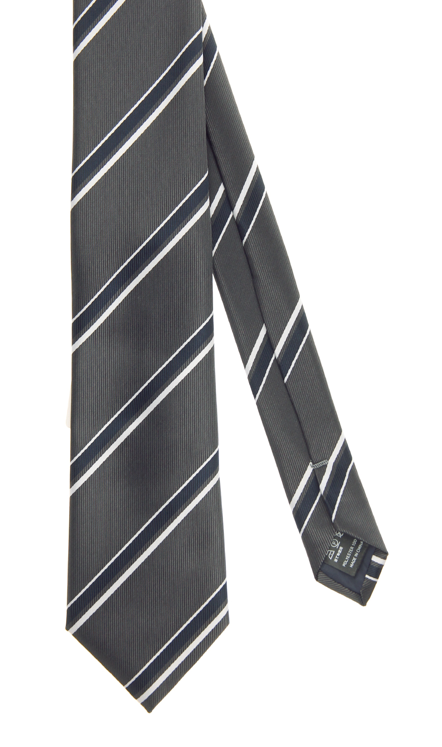 レギュラータイ【ロングサイズ】【OEKO-TEX】 グレー 9