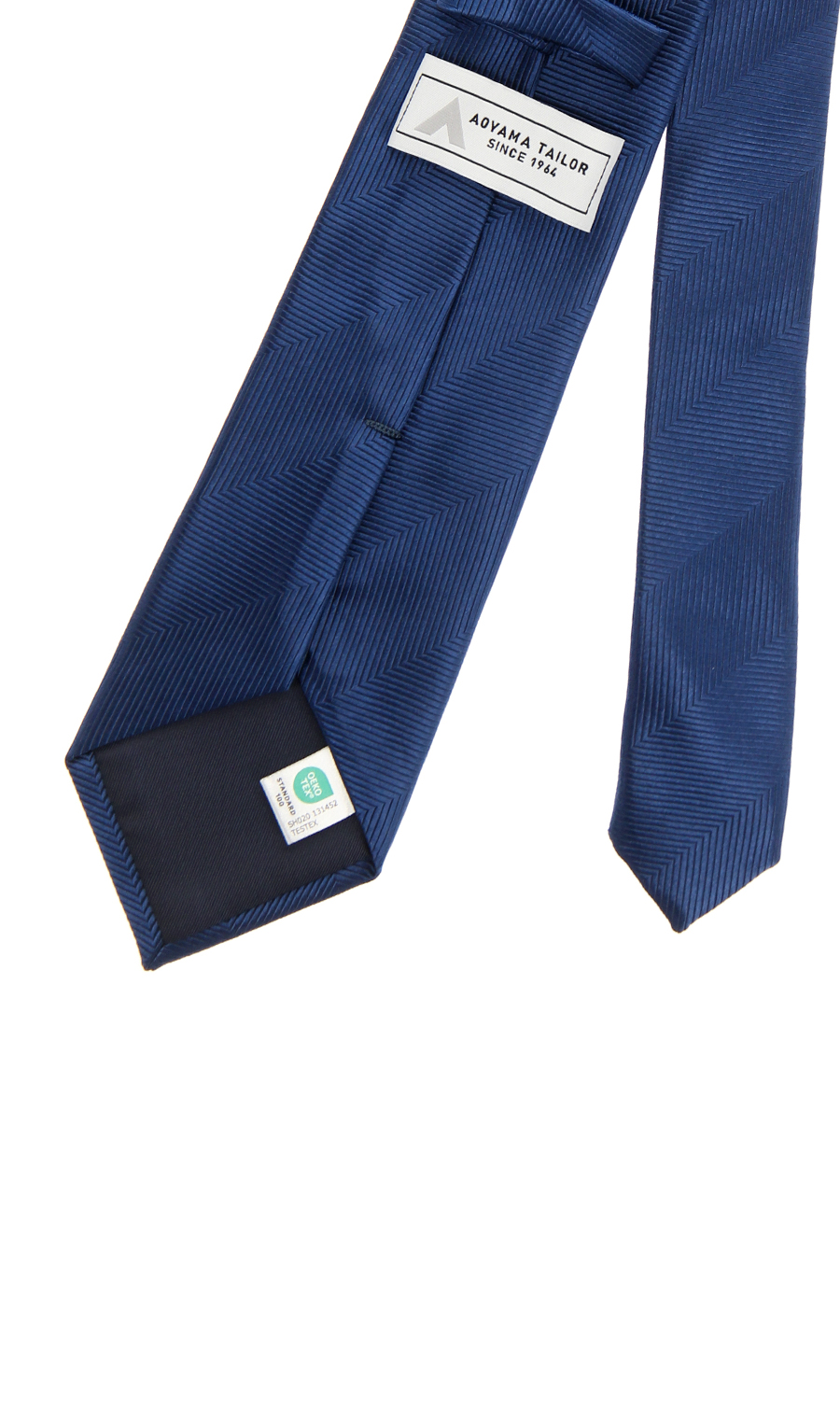 ■レギュラータイ【OEKO-TEX】 ブルー 0