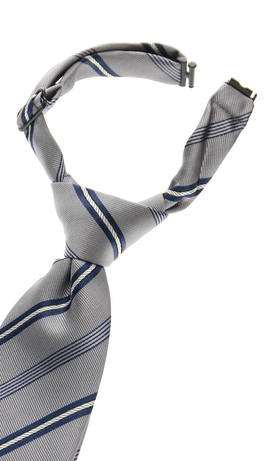 レギュラータイ【Smart Tie】【ワンタッチ】 グレー 0