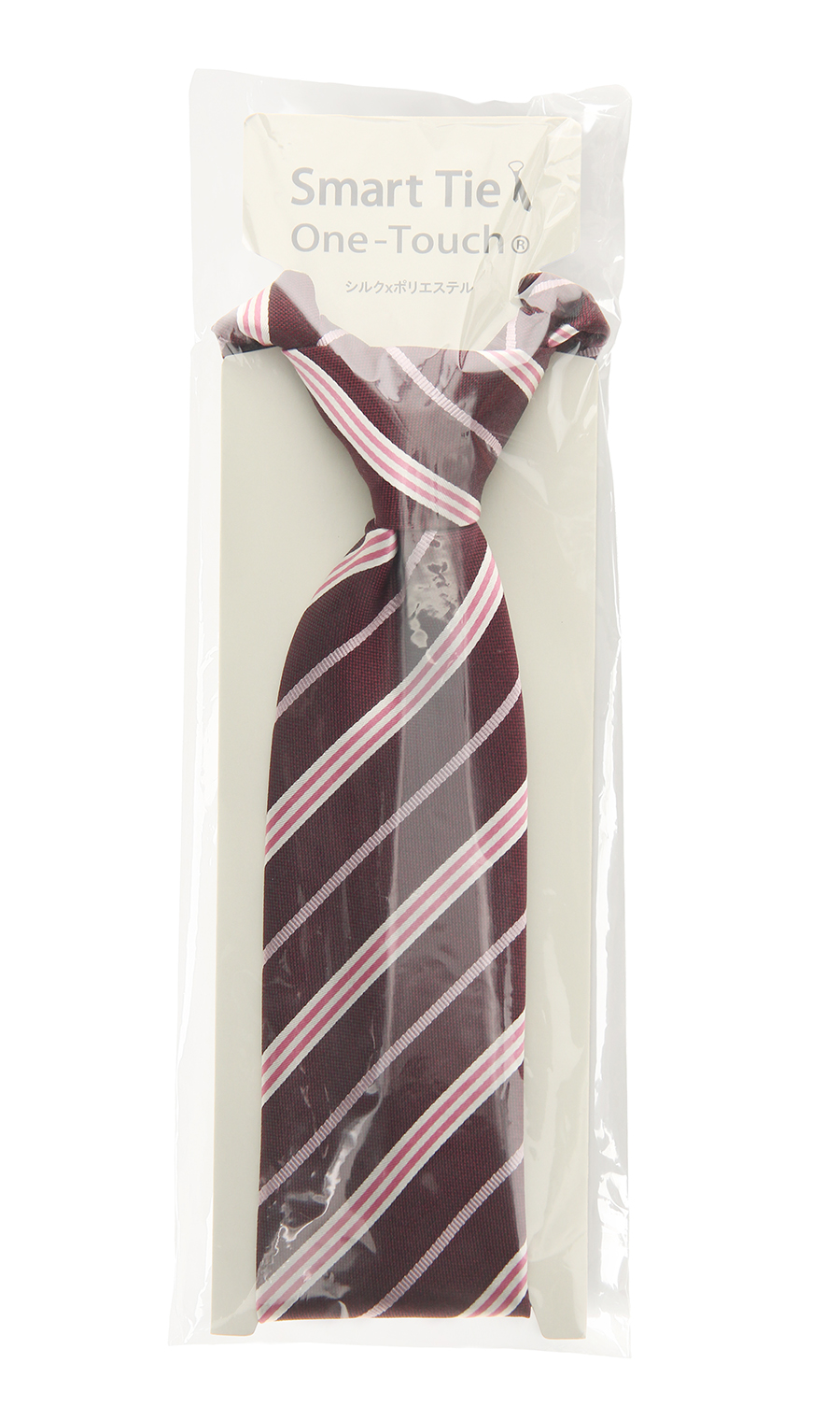 レギュラータイ【Smart Tie】【ワンタッチ】 レッド 0