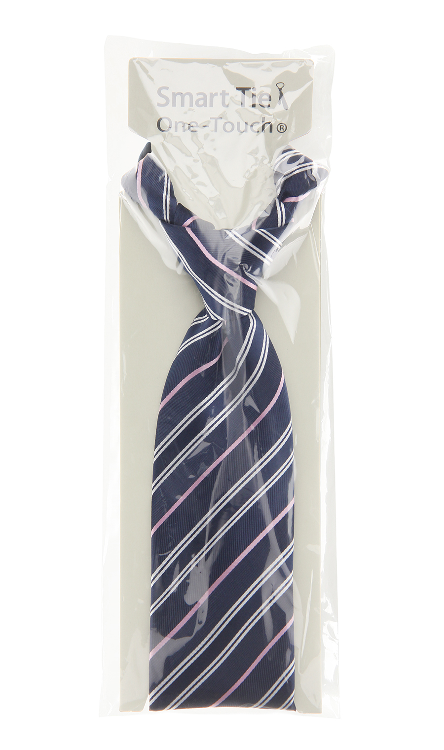 レギュラータイ【Smart Tie】【ワンタッチ】 ネイビー系 0
