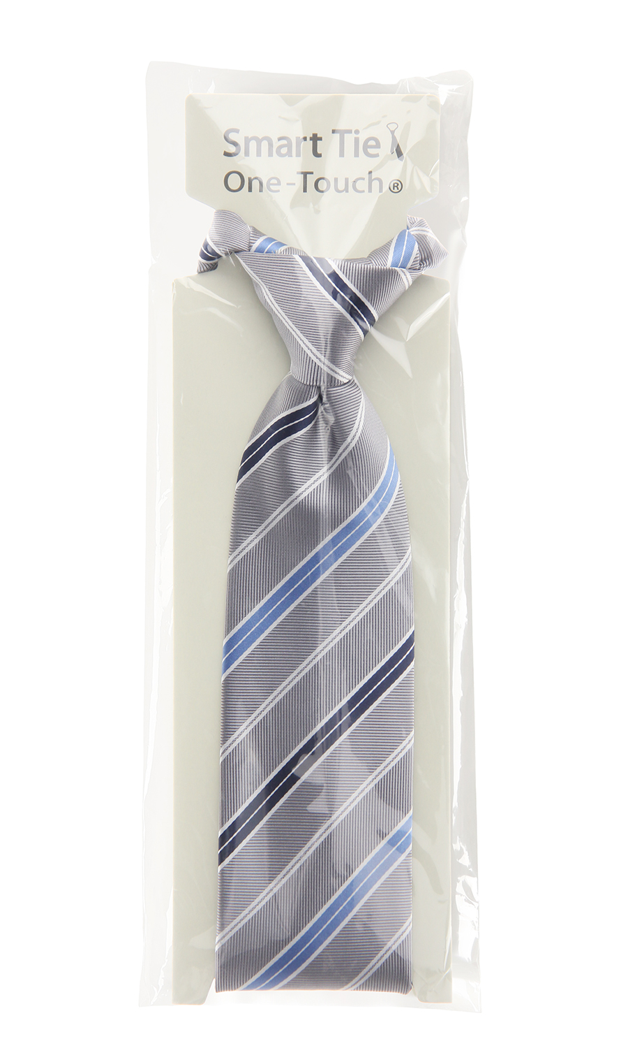 レギュラータイ【Smart Tie】【ワンタッチ】 グレー 0