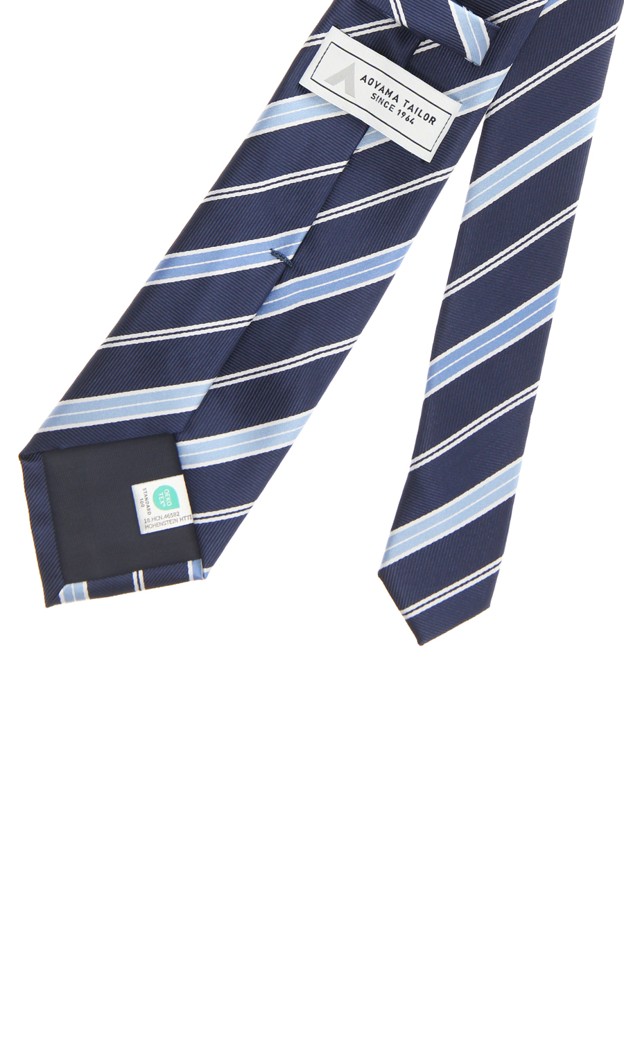 レギュラータイ【OEKO-TEX】 ネイビー 9