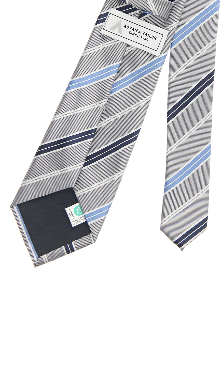 レギュラータイ【OEKO-TEX】 グレー 9