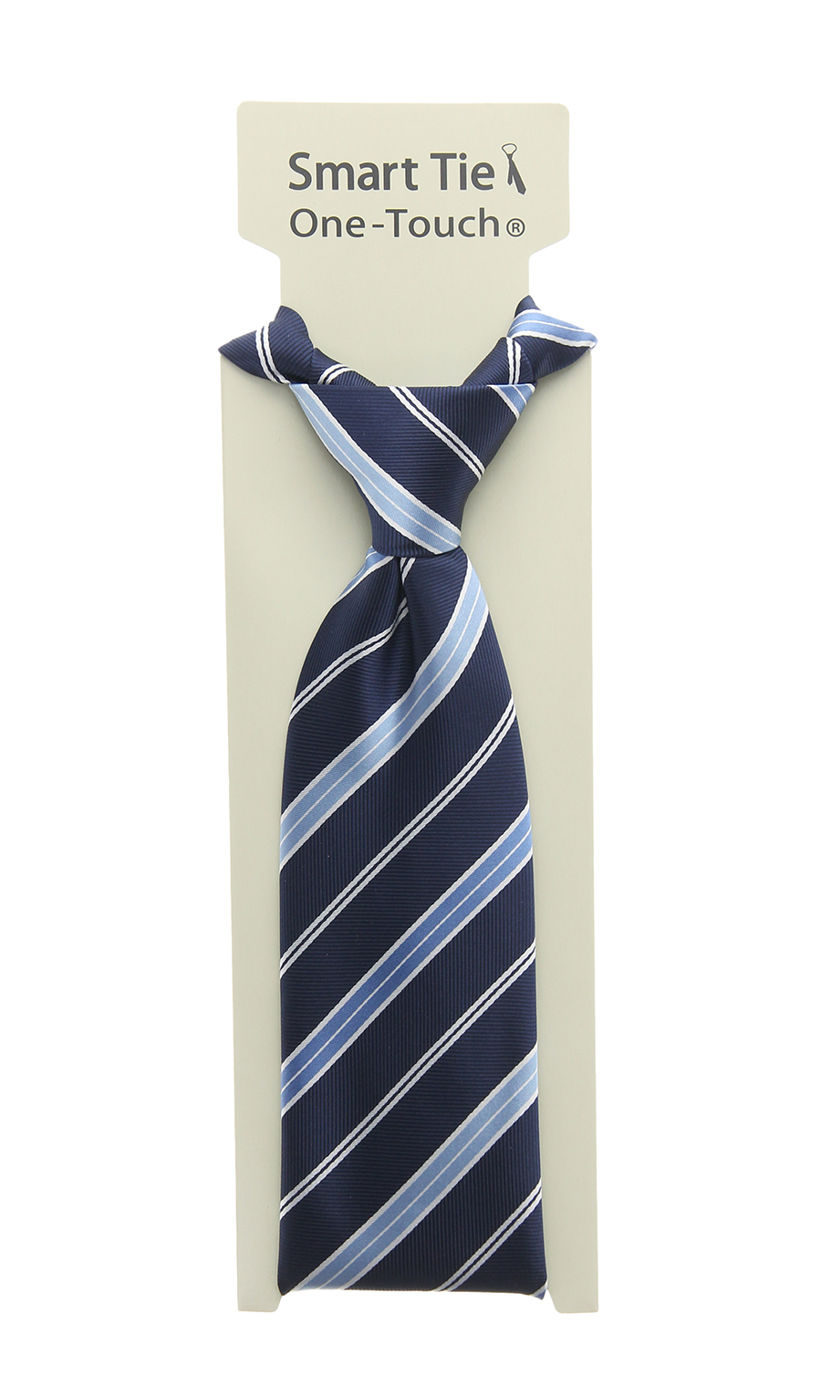 レギュラータイ【Smart Tie】【ワンタッチ】 ネイビー 0