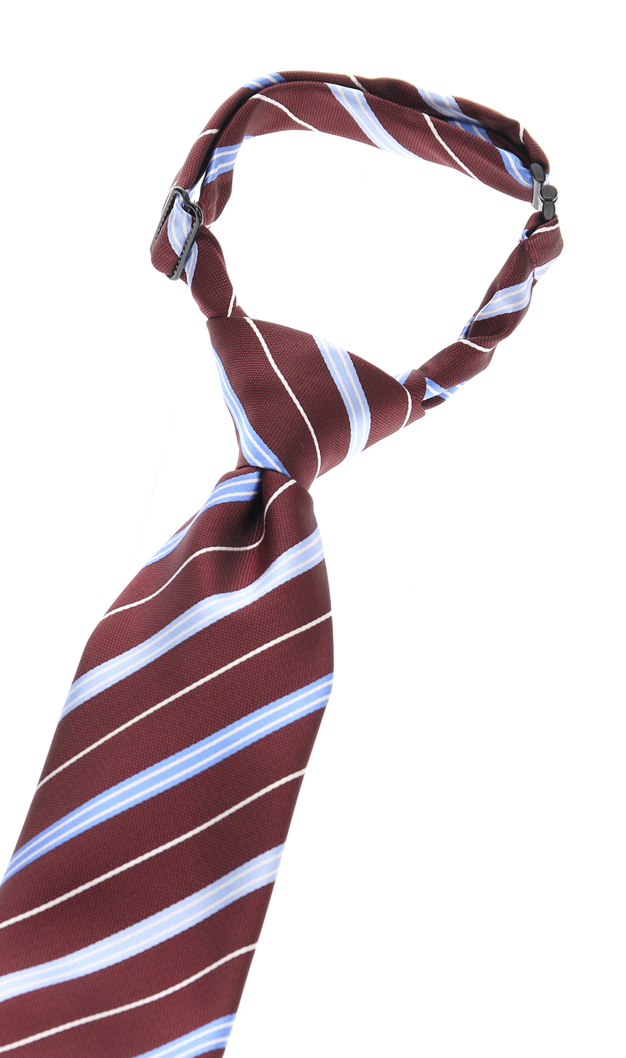 レギュラータイ【Smart Tie】【ワンタッチ】 ワイン 0