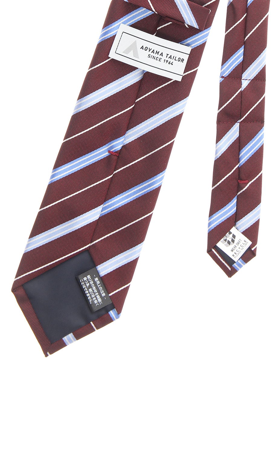 レギュラータイ【Smart Tie】【ワンタッチ】 ワイン 0