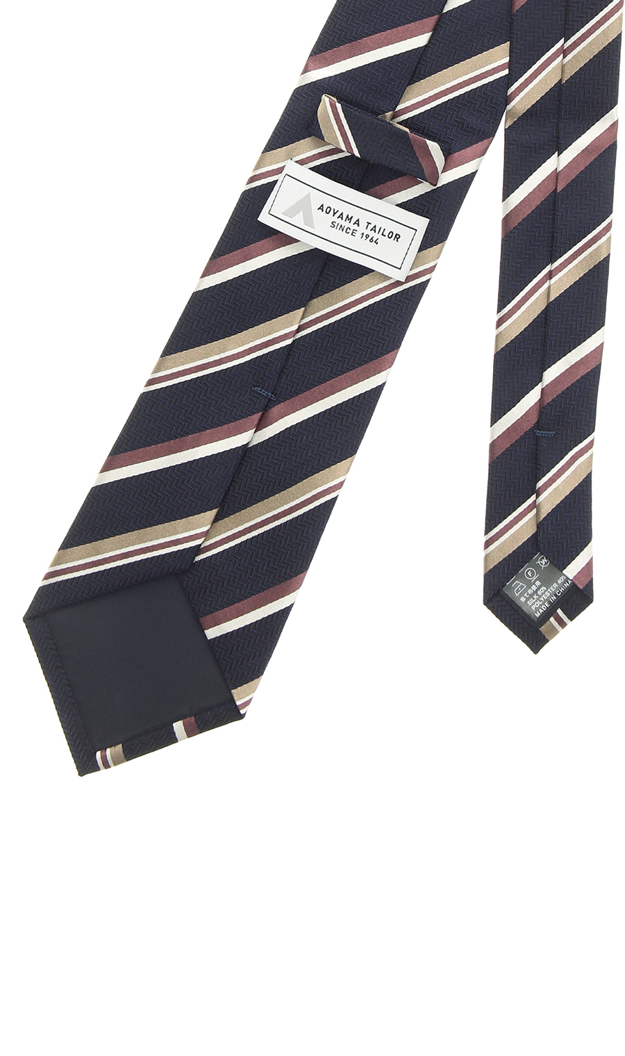 レギュラータイ【Quick Tie】【ワンタッチ】 ネイビー 8