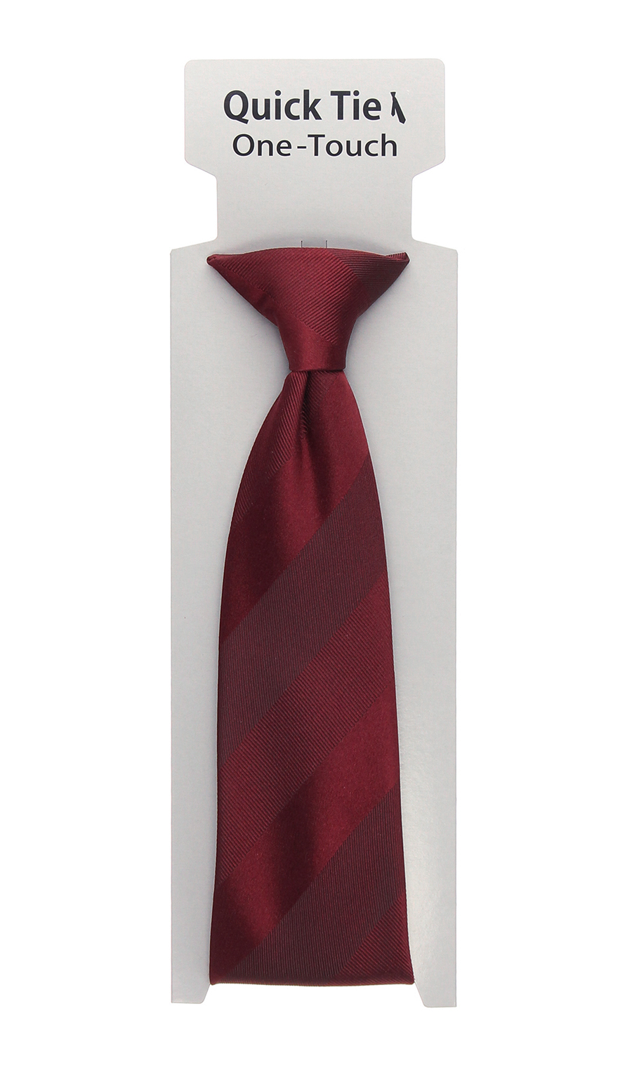 レギュラータイ【Quick Tie】【ワンタッチ】 レッド 8